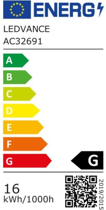 Energie-Label Ledvance LED-Reflektorlampe (E27, 15.20 W, 1035 lm, 6 x, G)