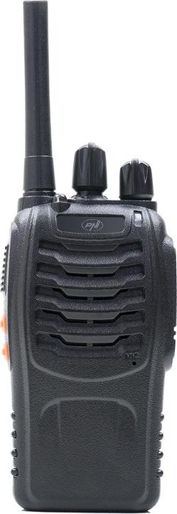 PNI Packung mit 8 tragbaren PMR R40 PRO-Radios, Batterien, Ladegeräten und Kopfhörern im Lieferumfan (10 km)