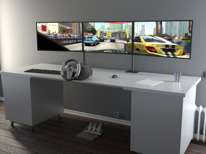 Produktbild Multibrackets Triple L (Tisch, 32", 8 kg)