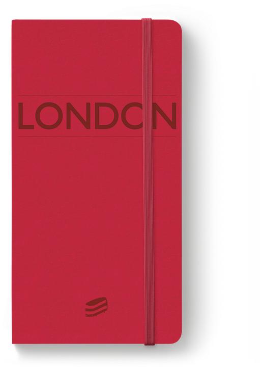 Image du produit Carlo:Carnet de notes Londres (Blanc, Couverture souple)