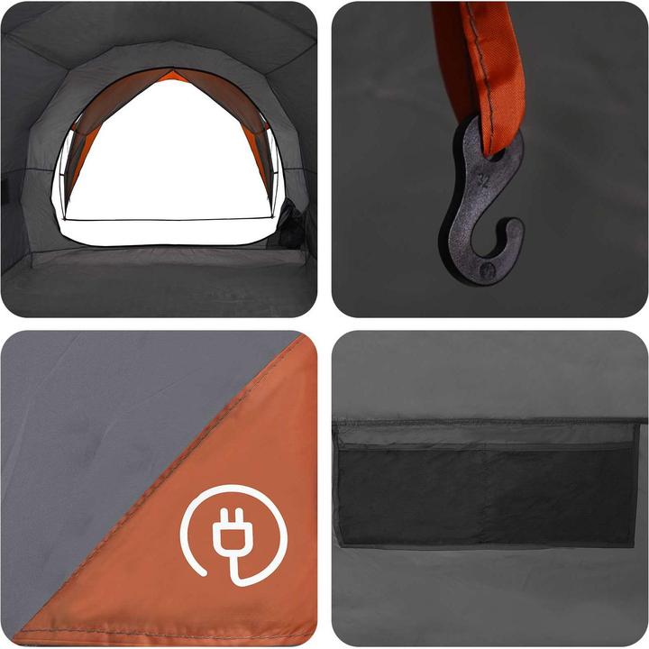 Image du produit vidaXL Campingzelt (Tente tunnel, 18.70 kg)