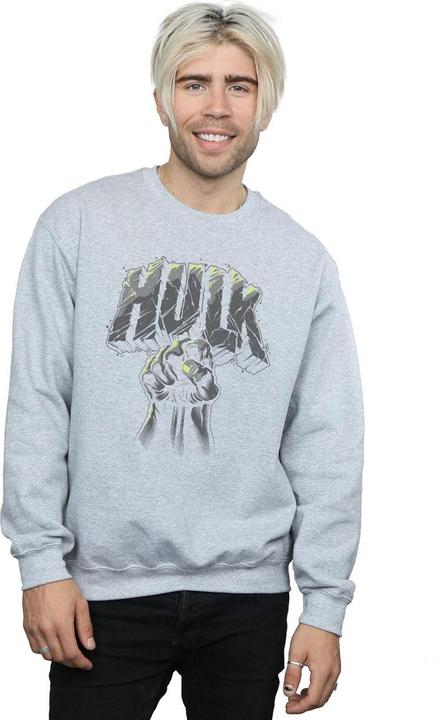 Image du produit - Sweat HULK PUNCH LOGO - Homme (XXL)