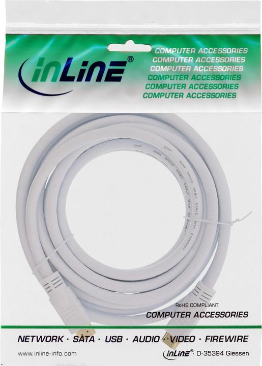 Produktbild InLine HDMI (Typ A) — HDMI (Typ A) (5 m, HDMI, 2.0)