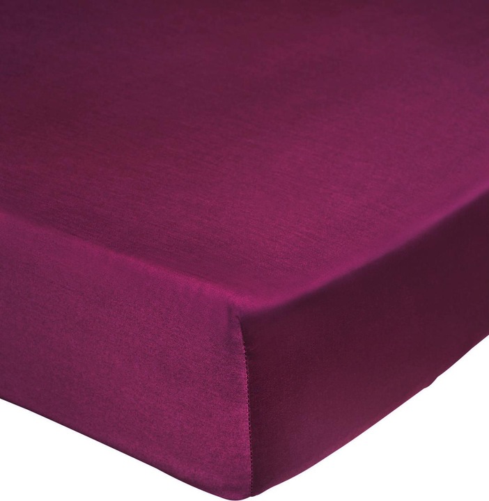 Actual product image Lotus Bettwaren Lotus Satin Fitted Sheet (160x200 cm)