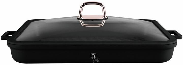 Produktbild BerlingerHaus Haus Grillpfanne mit Deckel Black Rose Collection (Grillpfanne, Aluminiumguss, 34 x 4.50 cm)