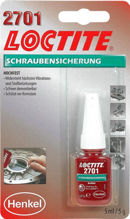 Produktbild Loctite Schraubensicherung 2701 (5 g, 5 ml)