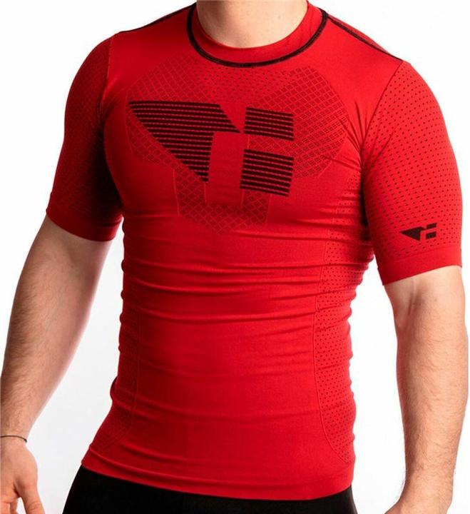 Actual product image Hanker Herren Kurzarm-T-Shirt Rot (S)