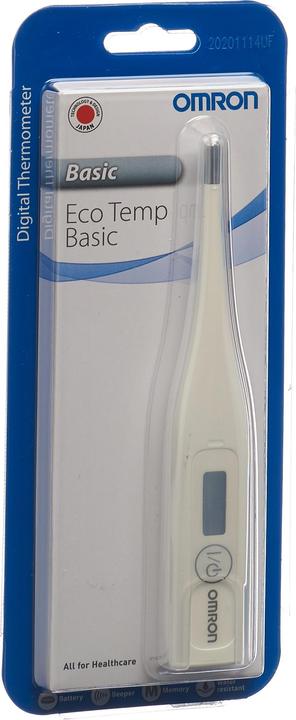Actual product image Omron Eco Temp Basic (Armpit, Mouth, Rectal)