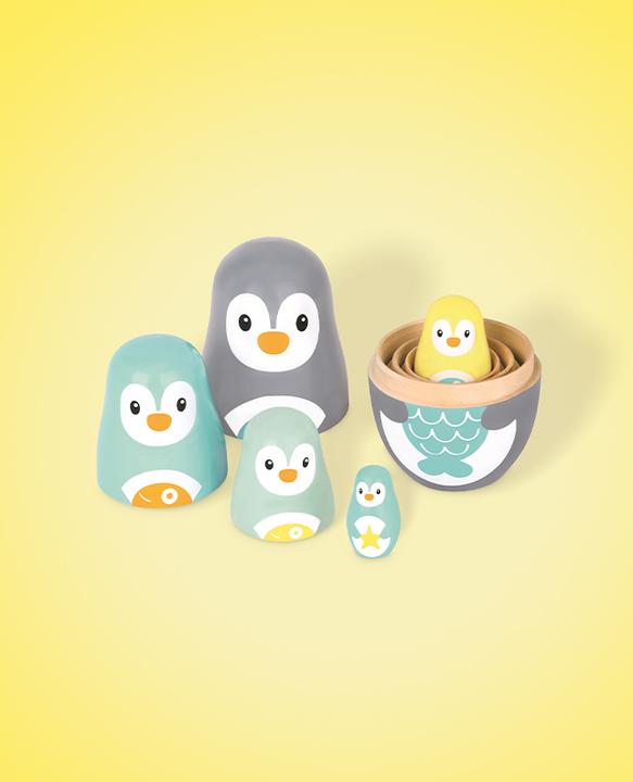 Image du produit Spielba Matriochka Pingouin
