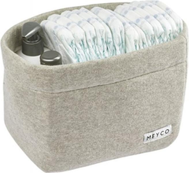 Image du produit Meyco Petit panier à langer small Knit basic sand melange