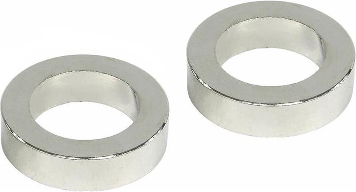 Productafbeelding Aquatuning Tussenringen (2 x 5mm) zilver nikkel