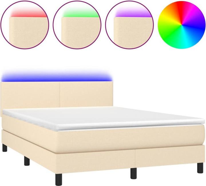 Produktbild vidaXL Boxspringbett (140 x 200 cm)