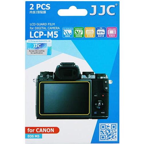 JJC LCP M5 Screenprotector (Displayschutz, EOS M5), Kameraschutz