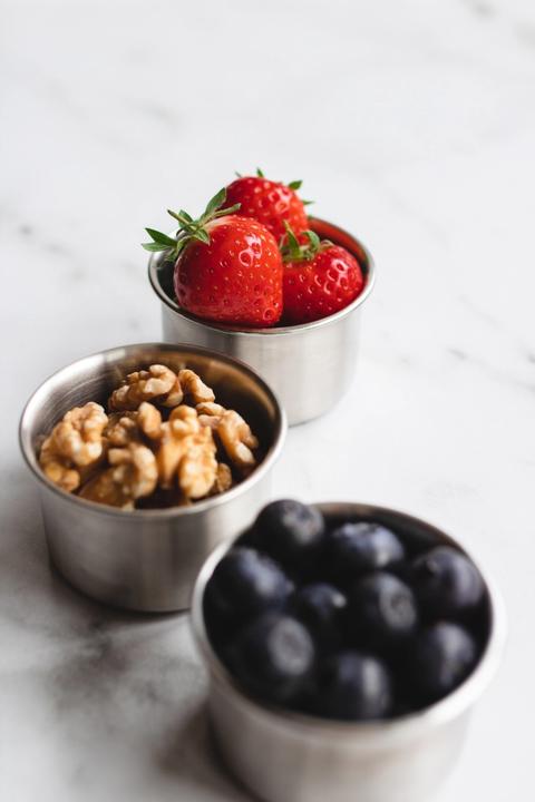 Produktbild Aya & Ida 2er Set Snack Container 100ml Dark Grey/Matte Black