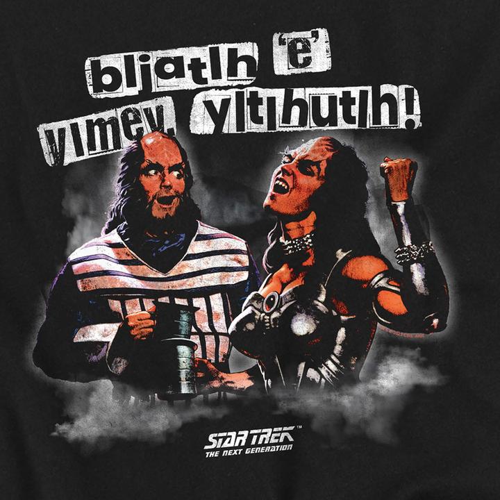 Produktbild Klingon Stop Talking Drink TShirt (M)