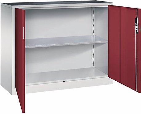 Actual product image C+P Workshop side cabinet with hinged doors (120 cm, 100 cm)
