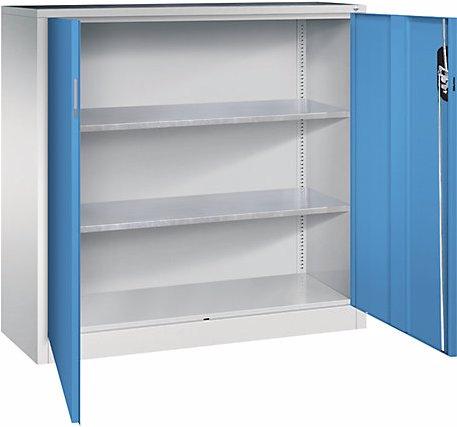 Light blue RAL 5012, Light grey RAL 7035