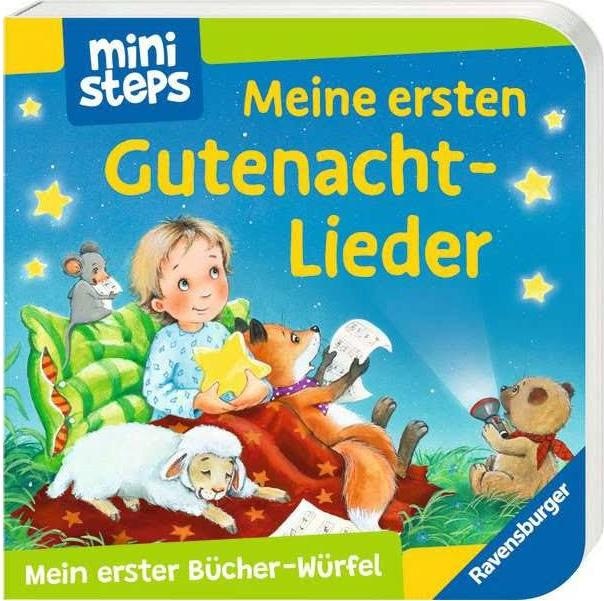 Produktbild Ravensburger ministeps: Mein erster Bücher-Würfel: Lieder, Reime, Fingerspiele (Bücher-Set) (Deutsch)