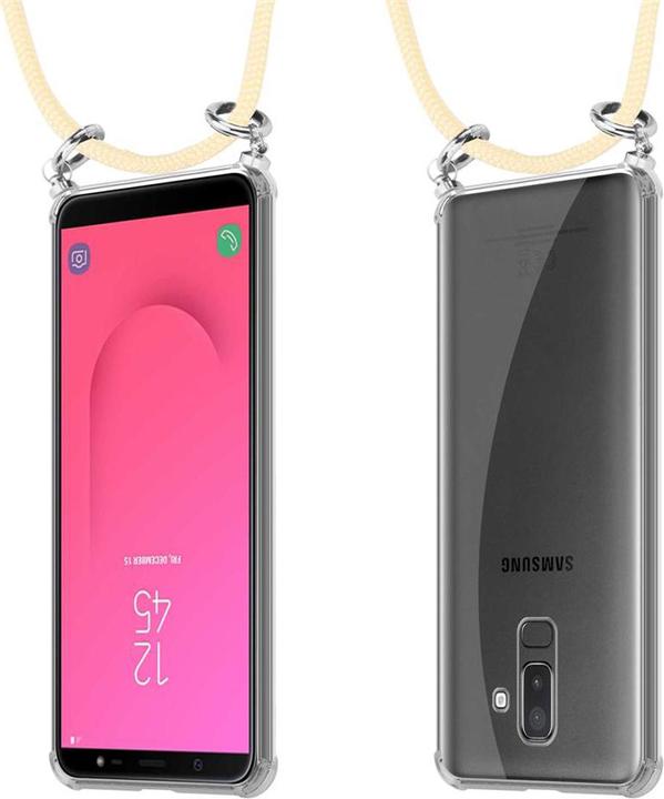 Produktbild Cadorabo TPU Handy Kette SILBER Cover