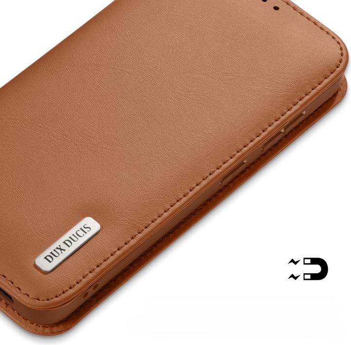 Produktbild Dux Ducis Hivo Series Samsung Galaxy S25 Plus Cover - Brown (Samsung Galaxy S25+)