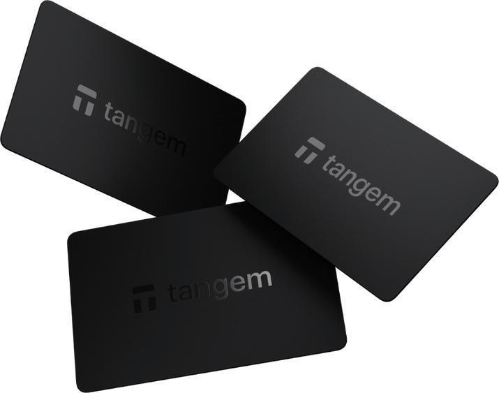 Actual product image Tangem 2.0 - 3 Card Set (Bitcoin, Others)