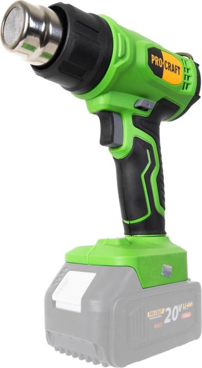 Produktbild Procraft PH24bb Akku Heissluftpistole 20 V 50 - 550 °C Solo - ohne Akku, ohne Ladegerät