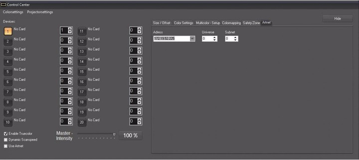 Produktbild Laserworld Showcontroller - professionelle Lasershow- und Multimedia-Software