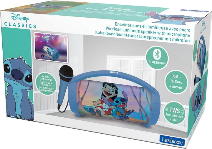 Produktbild Lexibook Stitch Bluetooth® Light Speaker with Microphone (BTP585DZ)