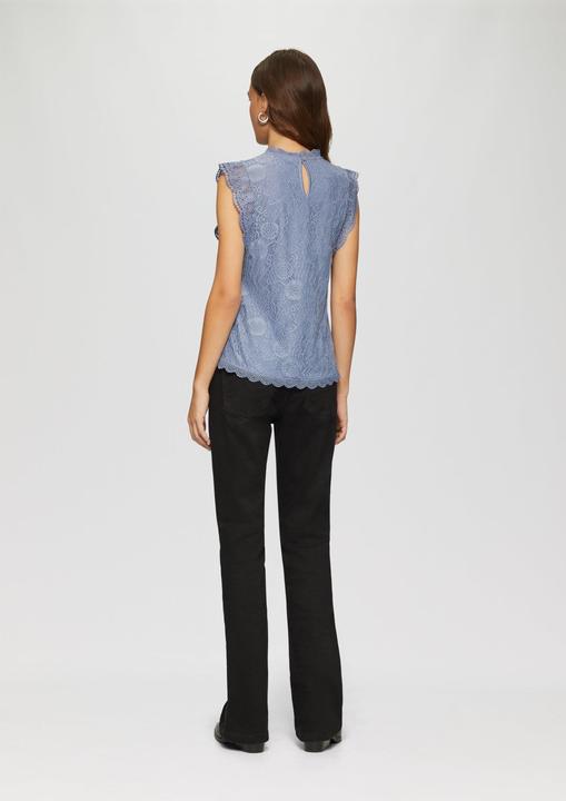 Produktbild s.Oliver Bluse Blusentop aus Spitze (XXL)