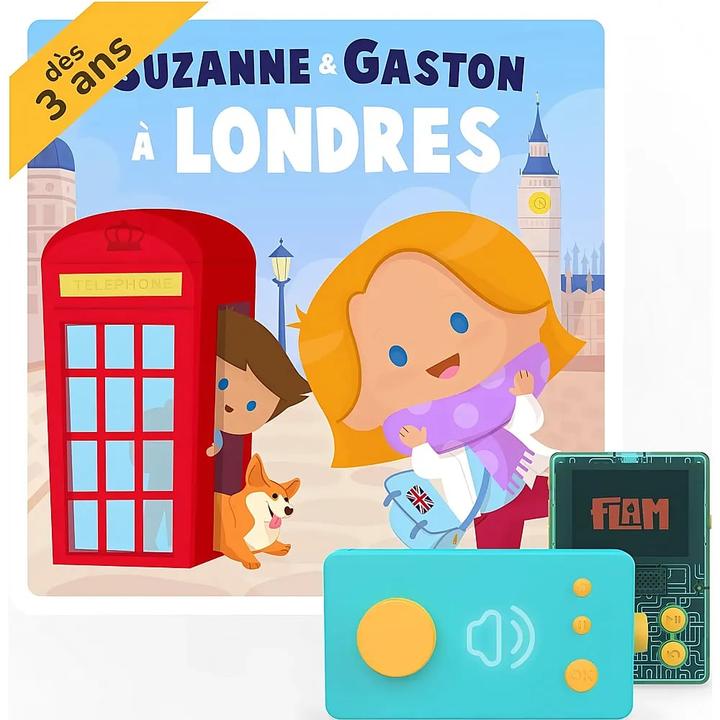 Image du produit Lunii Album Audio Interactif Suzanne Et Gaston A Londres (Fr ) (Français)