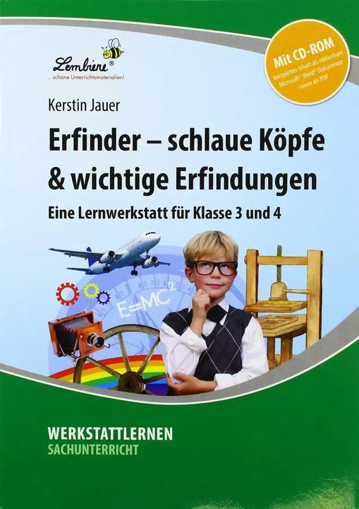 Produktbild Erfinder - schlaue Köpfe & wichtige Erfindungen (Set) (Deutsch, Kerstin Jauer, 2024)