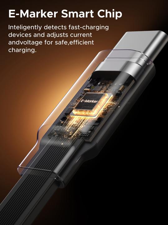 Produktbild Ugreen USB C — USB C (1 m, USB 2.0, 100 W)
