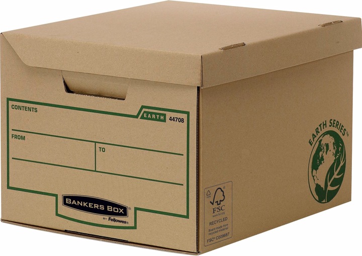 Produktbild Fellowes 1x10 Earth Klappdeckelbox Kubus (A4)