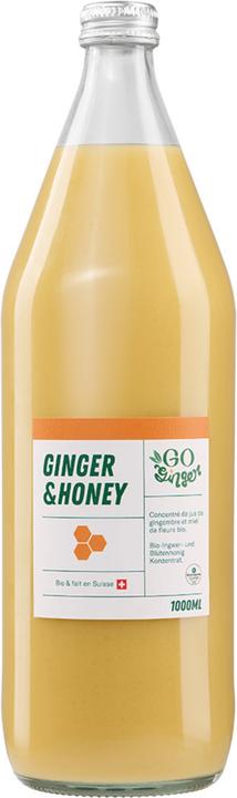 Actual product image GoGinger Ginger Concentrate - honey