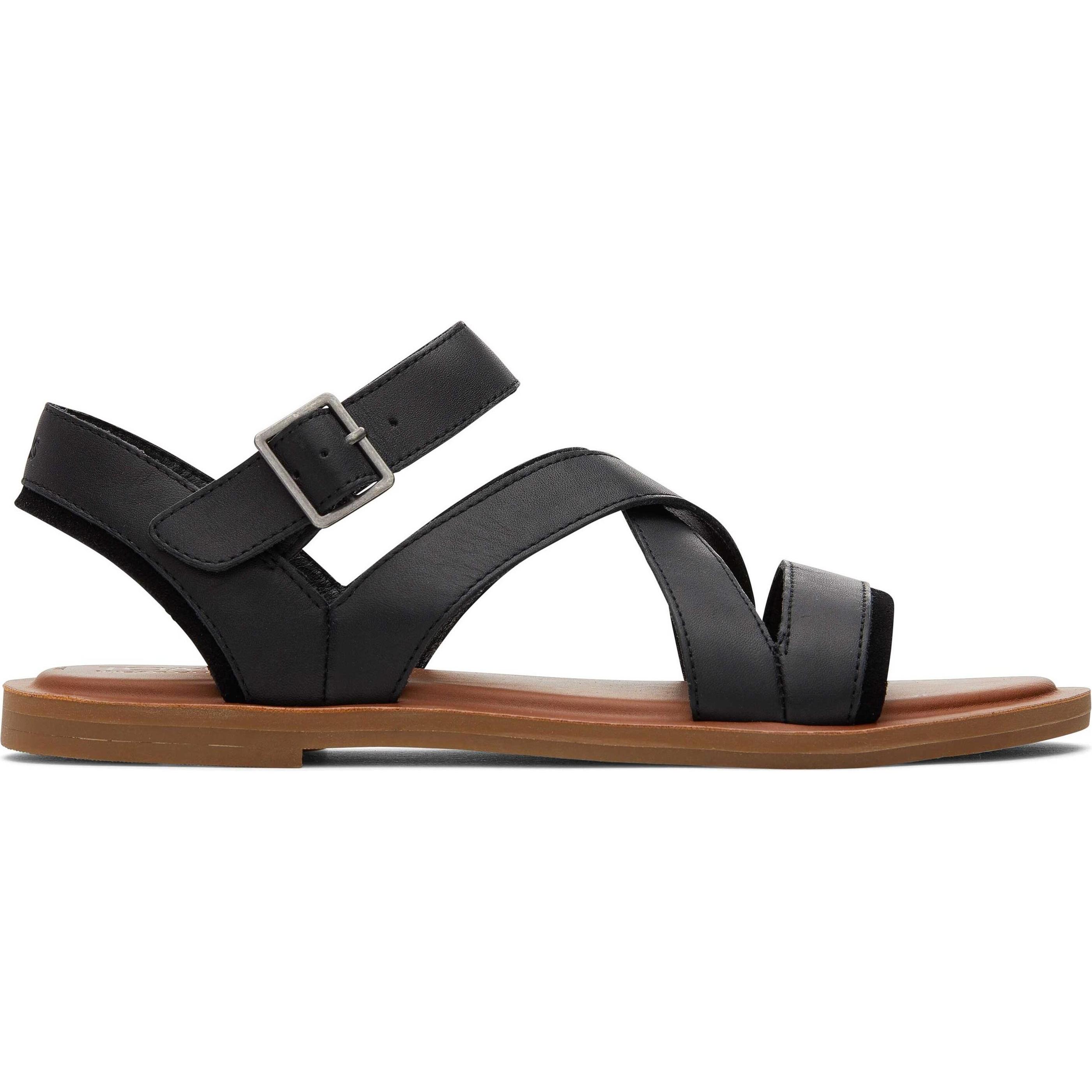 Toms, Damen, Sandalen, sandalen fã¼r damen sloane, Schwarz, (37.5)