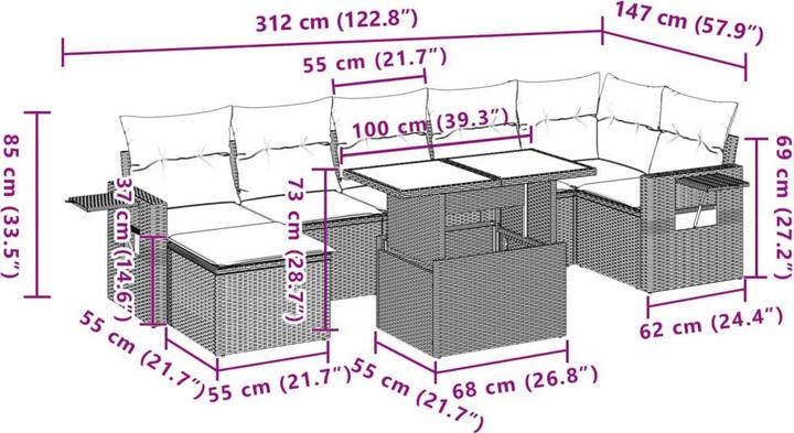Image du produit vidaXL Maxine