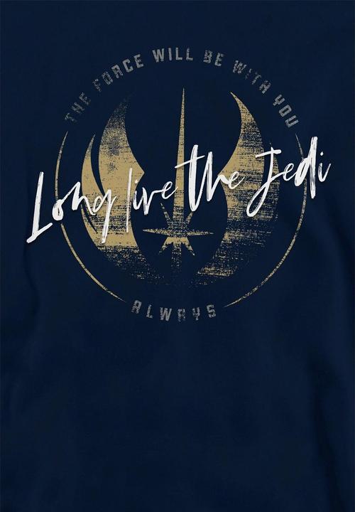 Produktbild Disney Long Live The Jedi Kapuzenpullover (128)
