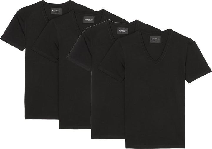 Immagine prodotto Marc O'Polo Confezione da 4 pezzi di maglietta / camicia in cotone organico a manica lunga (S)
