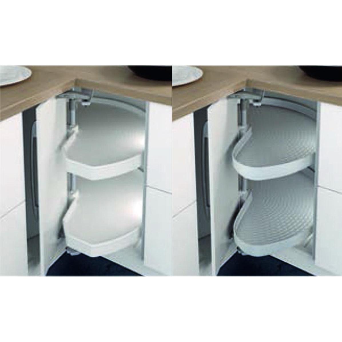 Ninka, Möbelausstattung, Eckschrank-Drehbeschläge MONDO für Eckmöbel 90° mit Falttüren, o (1 Stk.)