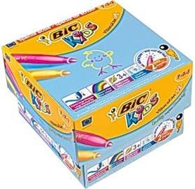 Produktbild Bic KIDS Fasermaler Visacolor XL, 144er Kartonbox (Mehrfarbig, 144 x)