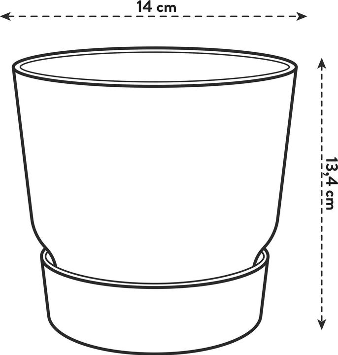 Actual product image Elho Greenville (14 cm)