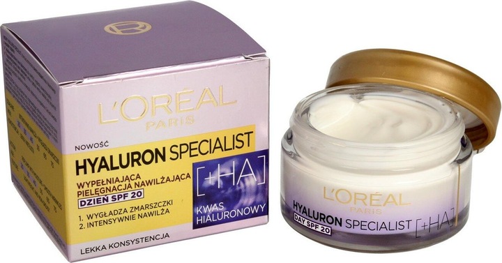 Produktbild L'Oréal Paris L'Oréal Hyaluron Specialist face cream 50ml (50 ml, Tagescreme, SPF 20)
