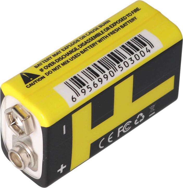 Produktbild Trustfire 9V-Block mit USB Ladefunktion (1 Stk., 9V Block, 550 mAh)