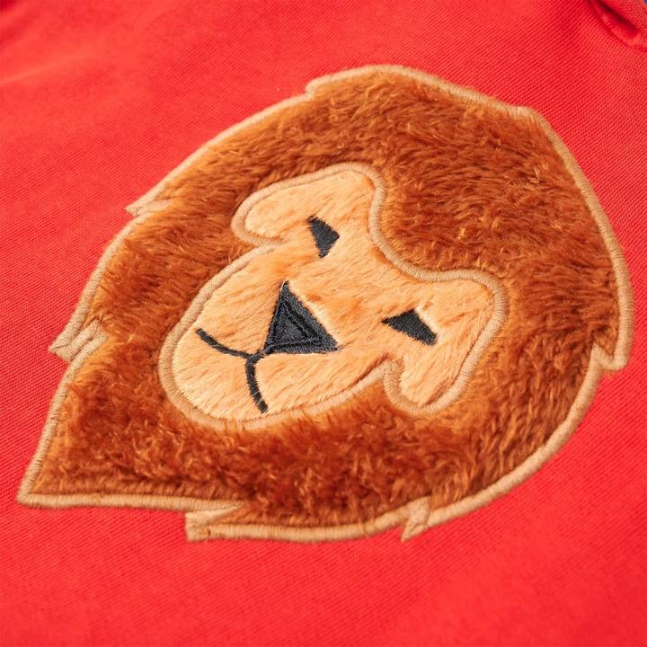 Immagine prodotto vidaXL Maglia con cappuccio per bambini rosso 116,Materiale: 92% cotone. 8 (116)