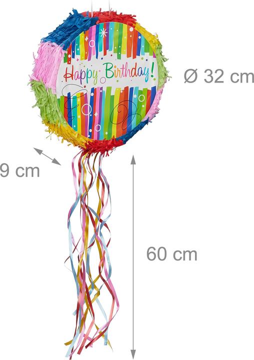 Actual product image Relaxdays Pinata (1 Piece)