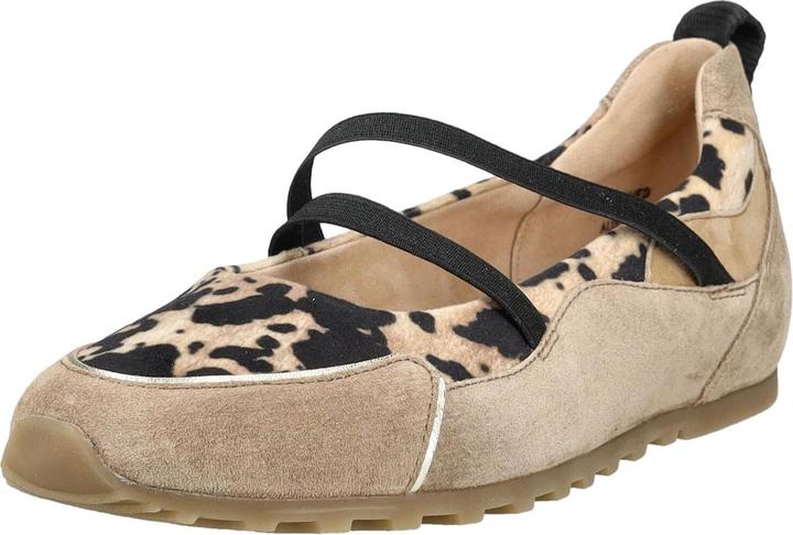Leopard, S.Suede/Leo Suede Almond/Sand 049