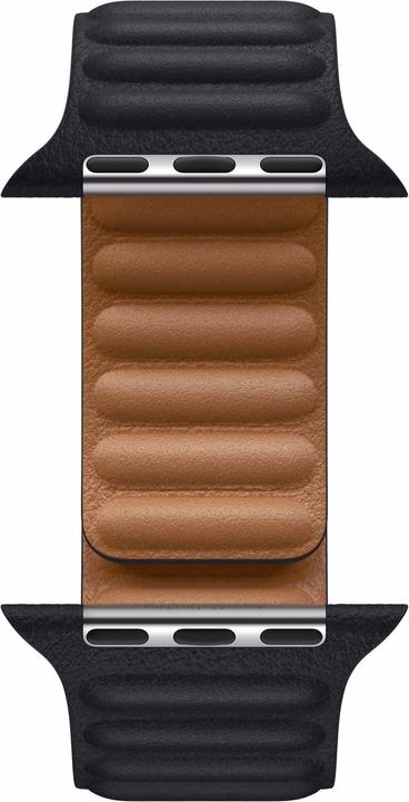 Image du produit Apple Lien en cuir (45 mm, Cuir Grenade)