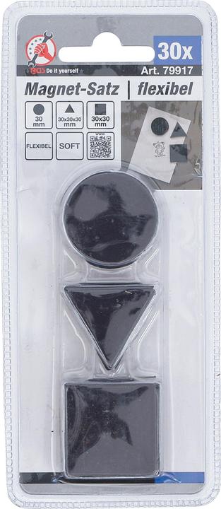 Image du produit BGS Jeu d’aimants flexibles 30 pièces (30x)