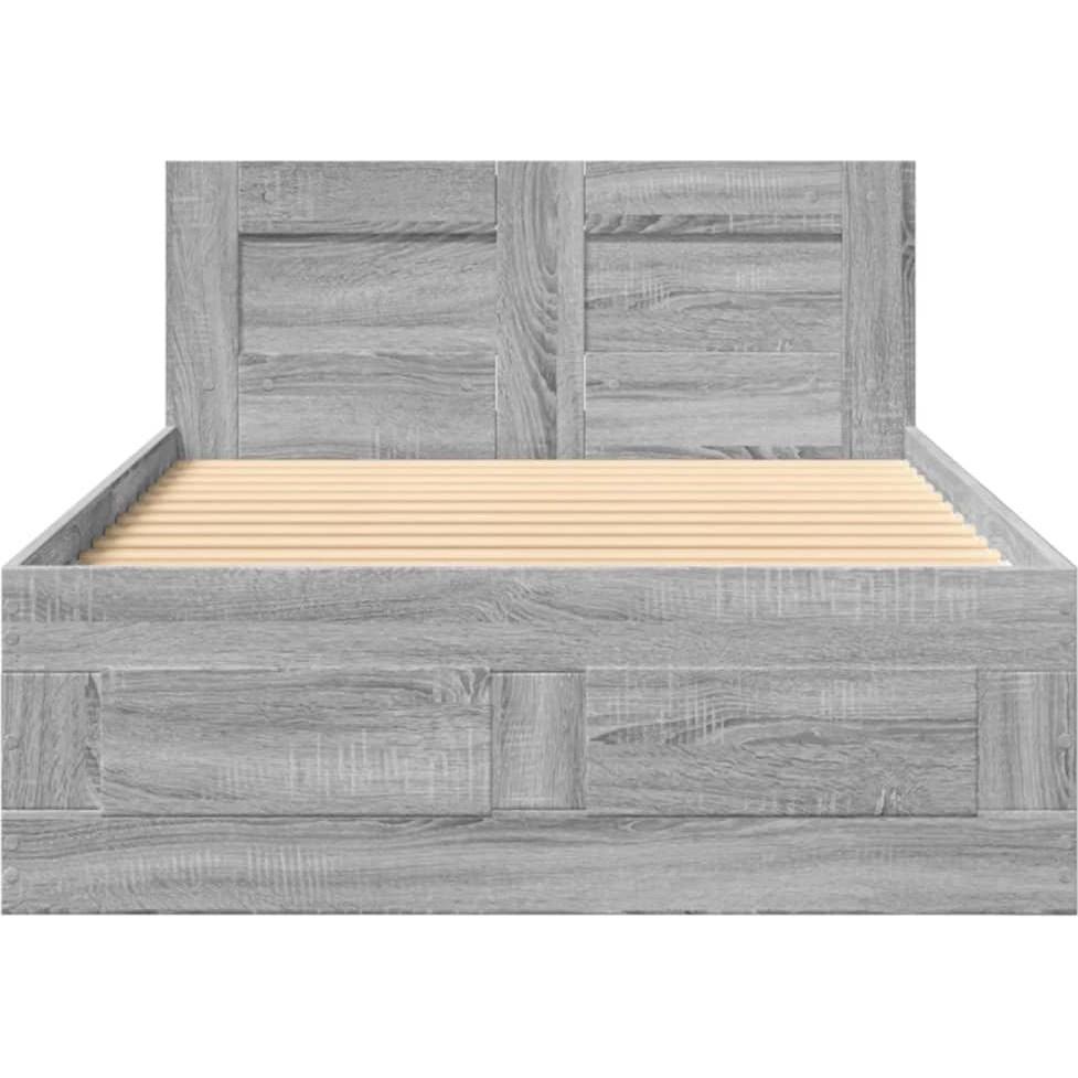 Thumbnail - VidaXL, Bett, Bettgestell mit Kopfteil (90 x 190 cm)