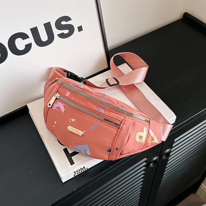 Only-Bags.Store Sport Gürteltasche, Oxford Stoff Gürteltasche, nicht wasserdicht Gürteltasche mit Reissverschluss